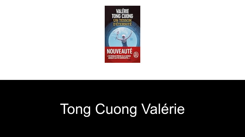livres de Tong Cuong Valérie