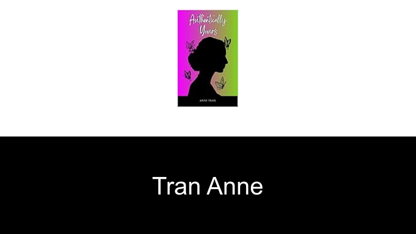 livres de Tran Anne