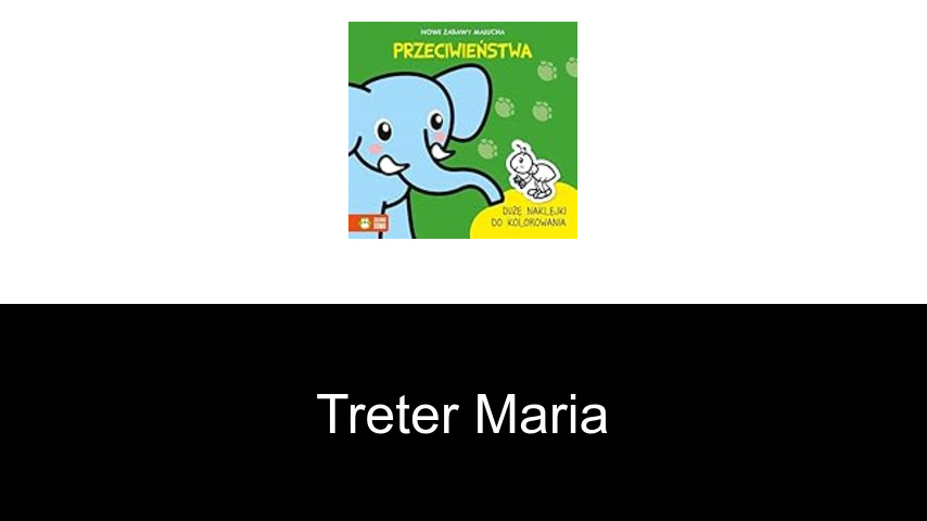 livres de Treter Maria