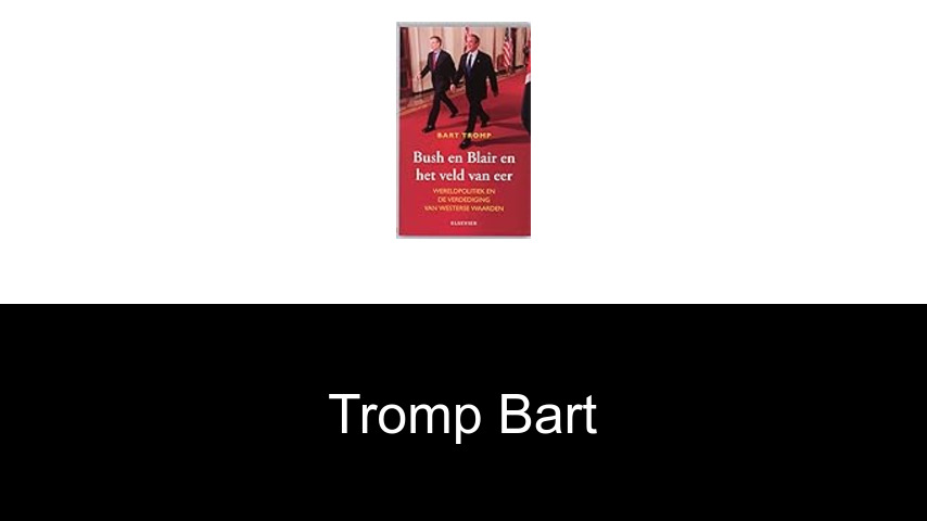 livres de Tromp Bart