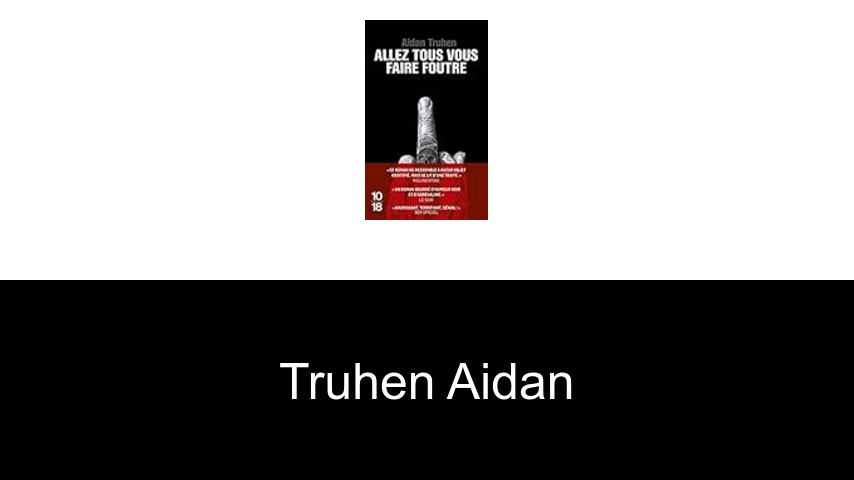 livres de Truhen Aidan