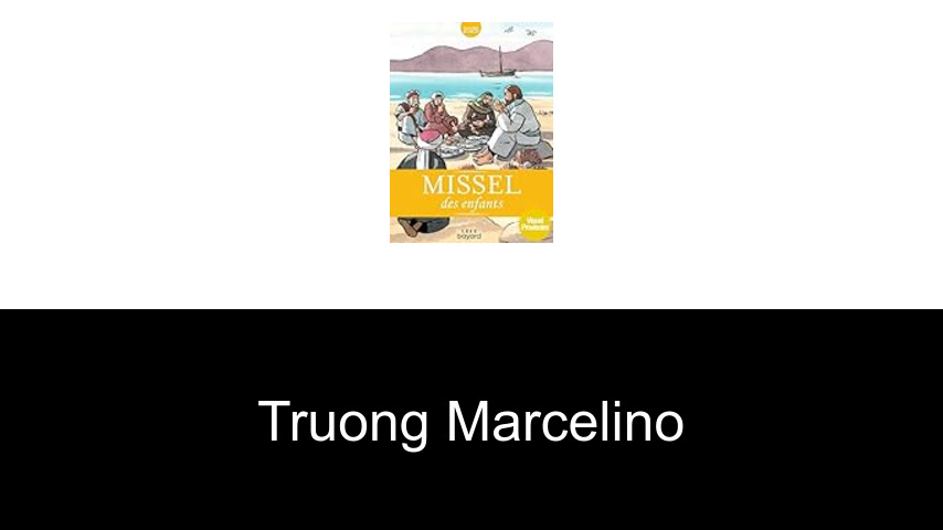 livres de Truong Marcelino