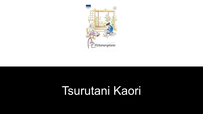 livres de Tsurutani Kaori