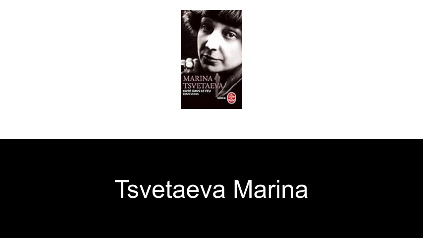 livres de Tsvetaeva Marina