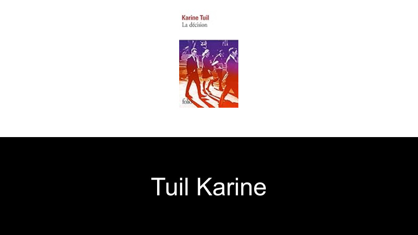 livres de Tuil Karine