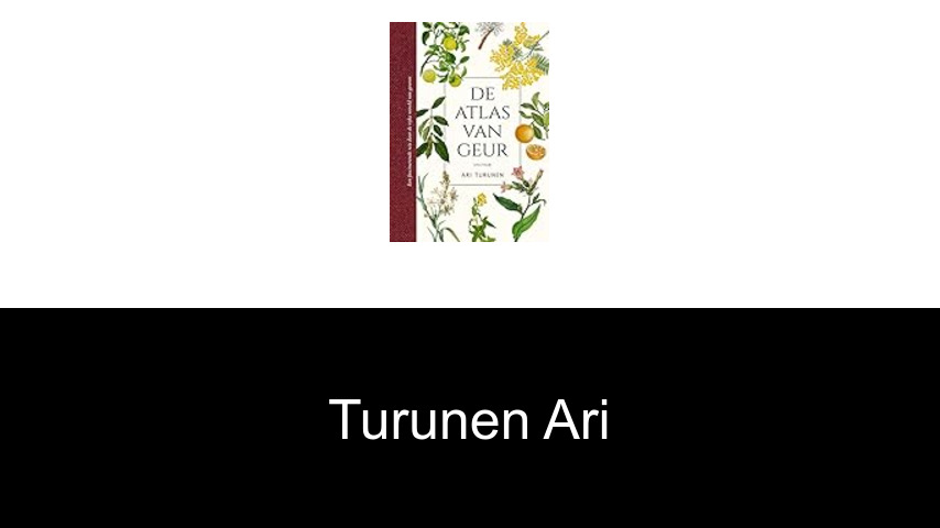 livres de Turunen Ari
