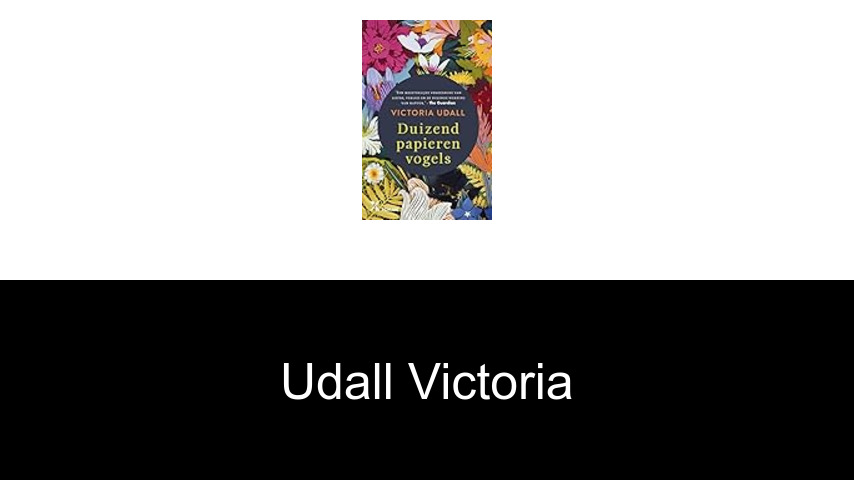 livres de Udall Victoria