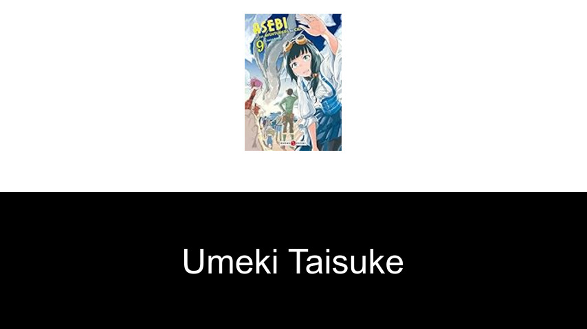livres de UMEKI Taisuke