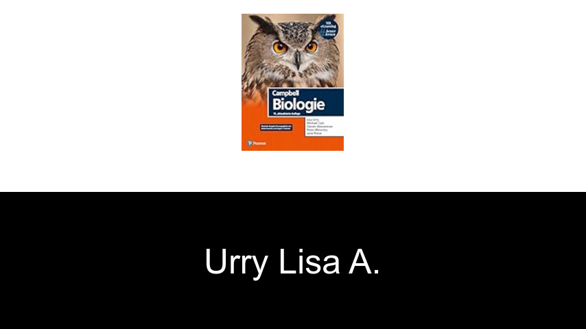 livres de Urry Lisa A.