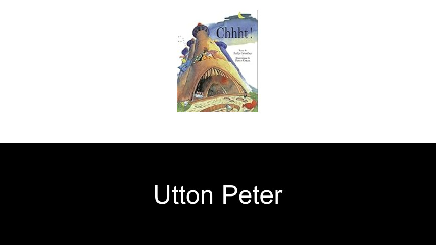 livres de Utton Peter