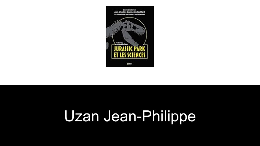 livres de Uzan Jean-Philippe