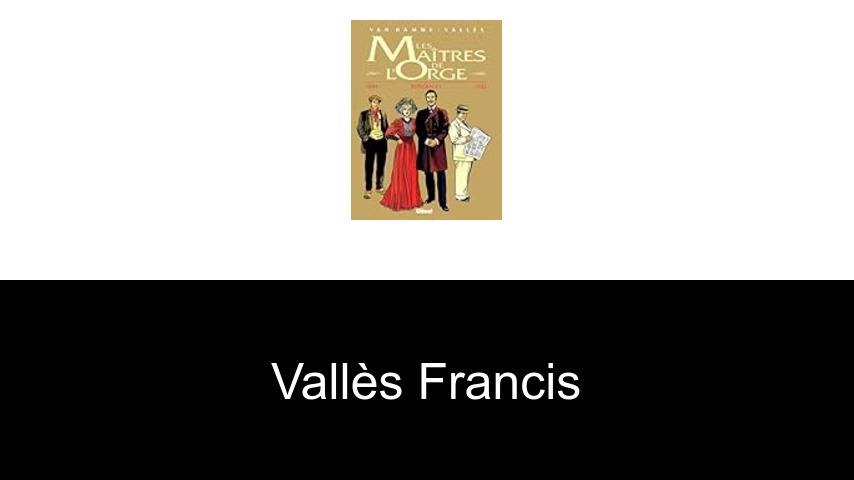 livres de Vallès Francis