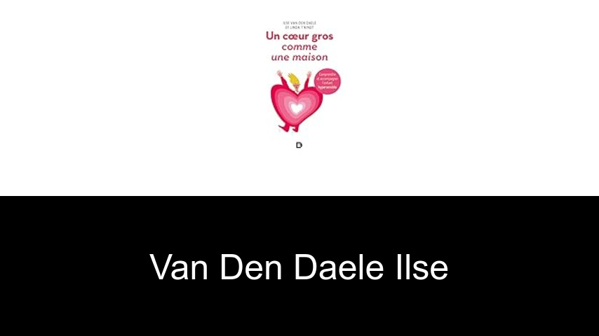 livres de Van Den Daele Ilse