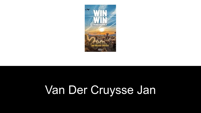 livres de Van der Cruysse Jan