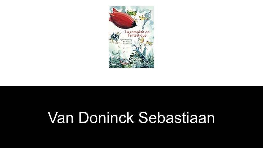livres de Van Doninck Sebastiaan