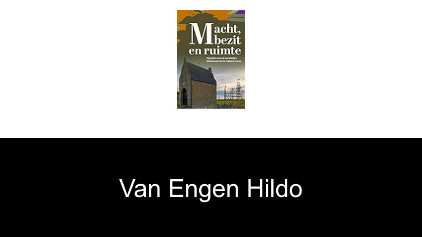 livres de Van Engen Hildo