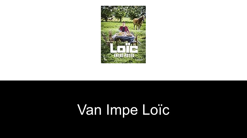 livres de Van Impe Loïc