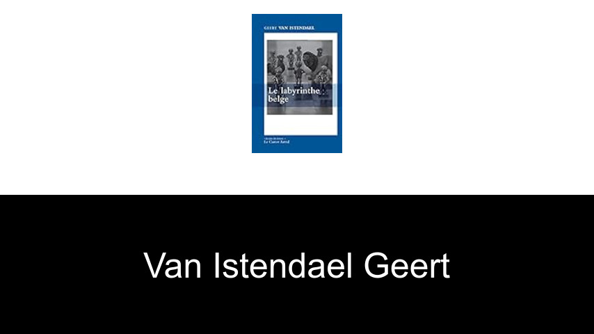 livres de van Istendael Geert