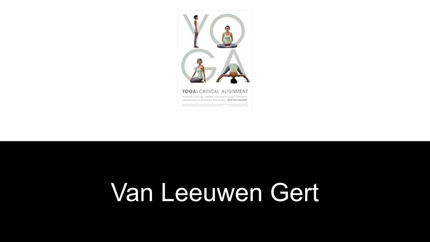 livres de van Leeuwen Gert