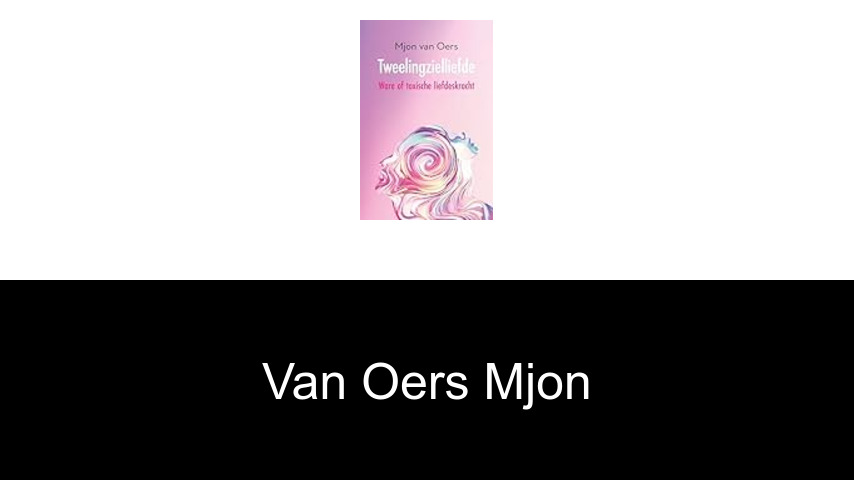 livres de van Oers Mjon
