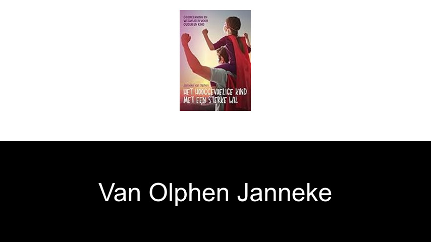 livres de van Olphen Janneke