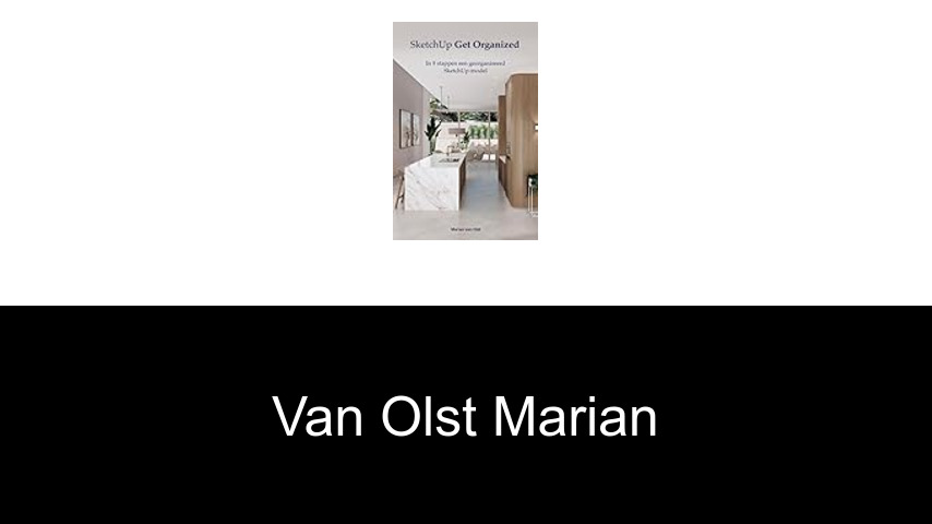livres de Van Olst Marian