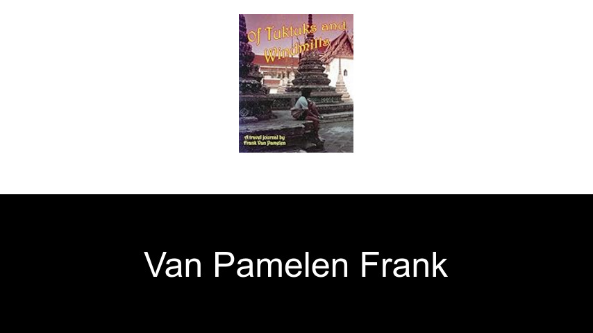livres de van Pamelen Frank