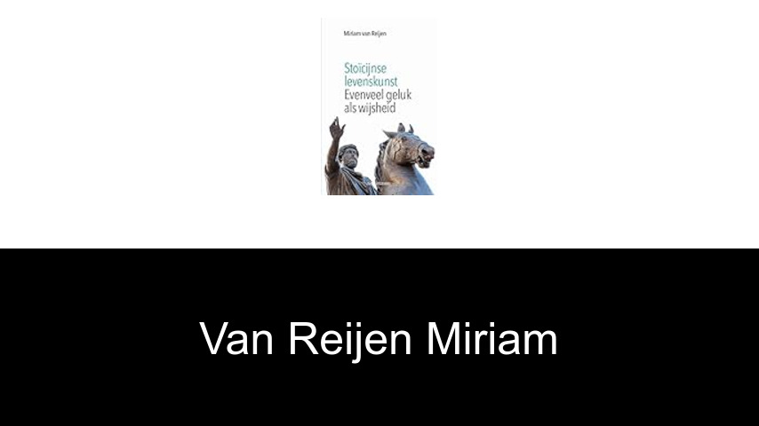 livres de Van Reijen Miriam