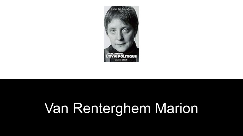livres de Van Renterghem Marion