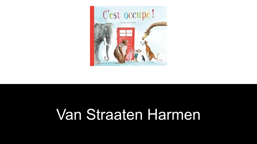 livres de van Straaten Harmen