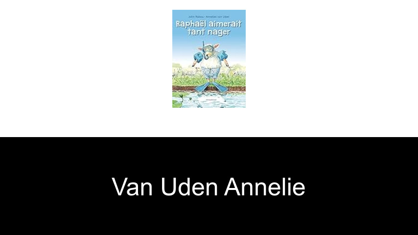 livres de Van uden annelie