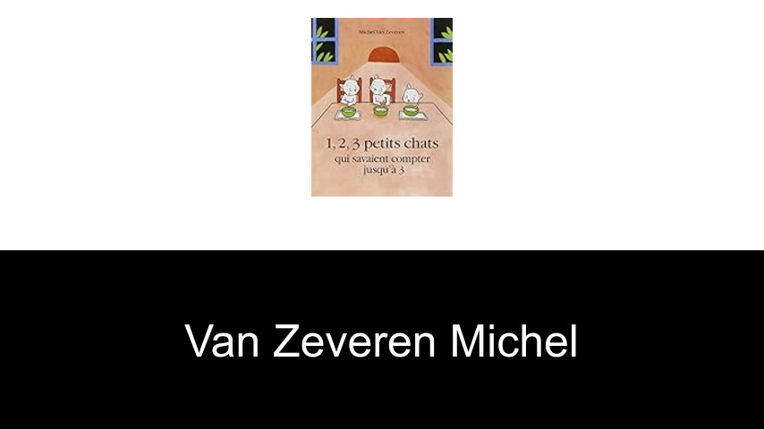 livres de Van Zeveren Michel