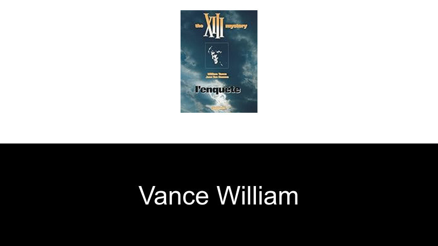 livres de Vance William