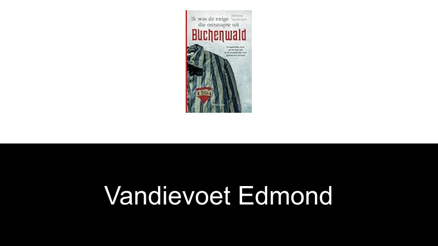 livres de VANDIEVOET EDMOND