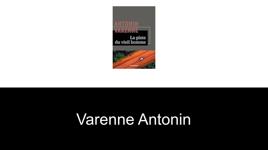 livres de Varenne Antonin