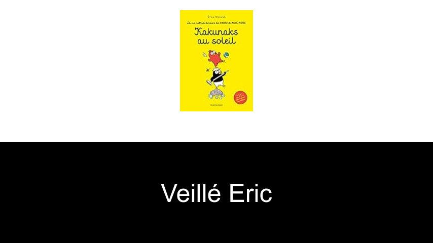 livres de Veillé Eric