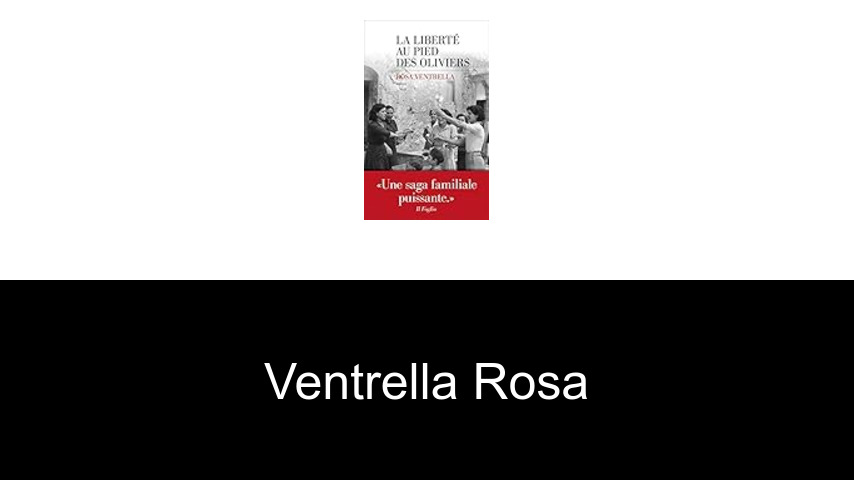 livres de Ventrella Rosa