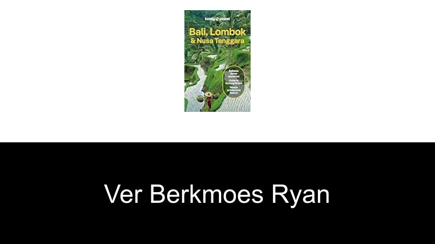 livres de Ver Berkmoes Ryan