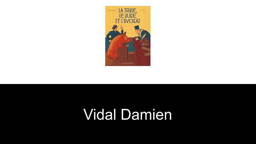livres de Vidal Damien