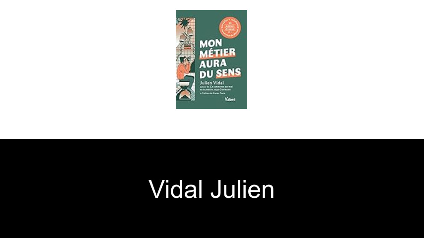 livres de Vidal Julien
