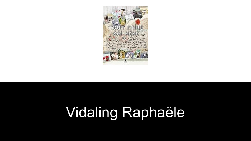 livres de Vidaling Raphaële