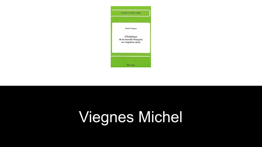 livres de Viegnes Michel