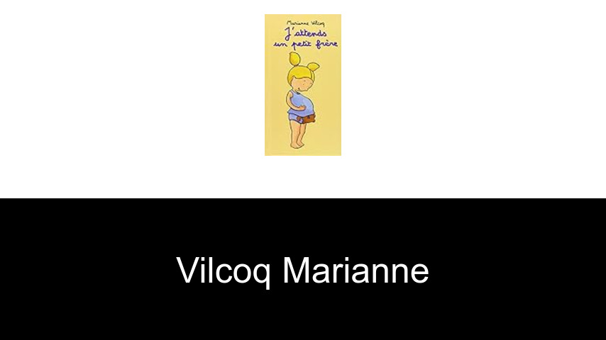 livres de Vilcoq Marianne