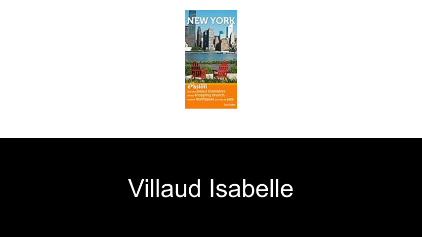 livres de Villaud Isabelle