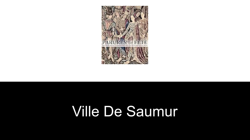 livres de ville de Saumur
