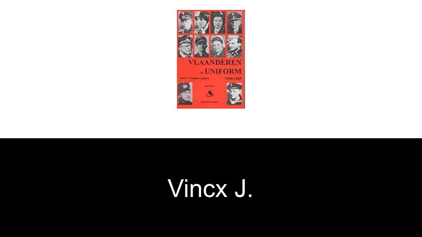 livres de Vincx J.