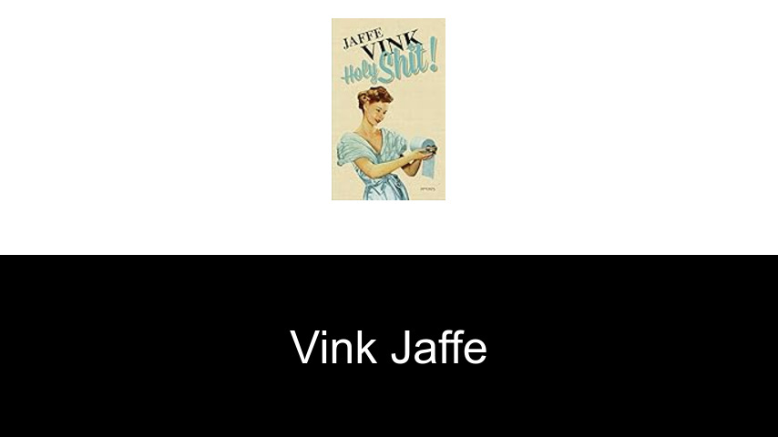 livres de Vink Jaffe