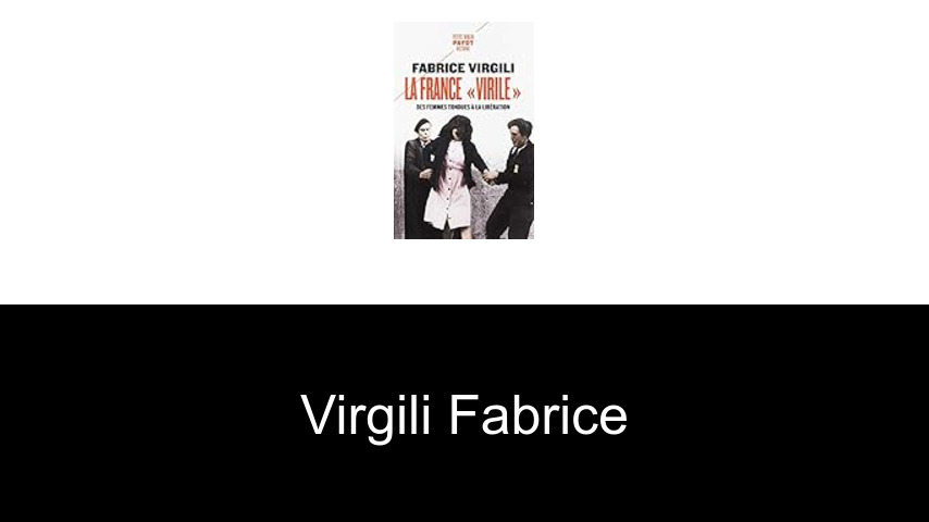 livres de Virgili Fabrice