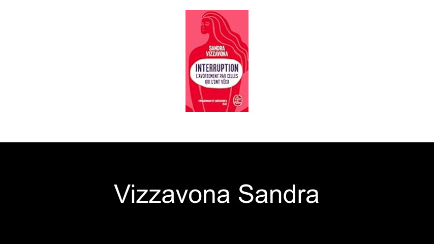 livres de Vizzavona Sandra
