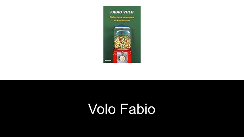 livres de Volo Fabio